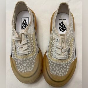 Vans Authentic DX Modular ‘Swap It’ White Dots Mesh Skate Shoes Women's Size 6